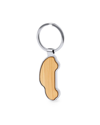 Porte-clés chromé personnalisé en... Porte-clés chromé personnalisé en...