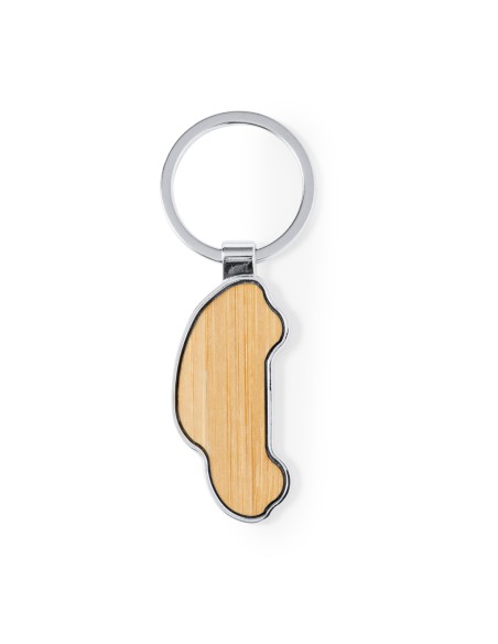 Personalized Chrome Car Shaped Keychain - Fangiox