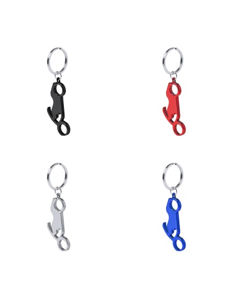 Personalized Motorcycle Shaped Bottle Opener Keychain - Blicher
