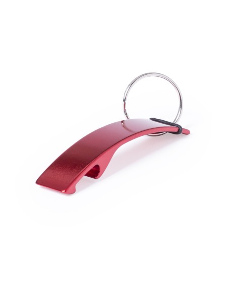 Aluminum bottle opener keychain for advertising companies - Milter