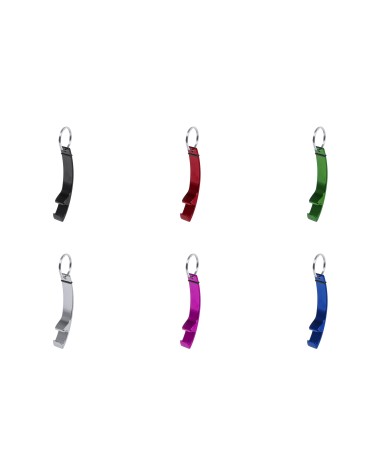 Porte-clés décapsuleur en aluminium... Porte-clés décapsuleur en aluminium...