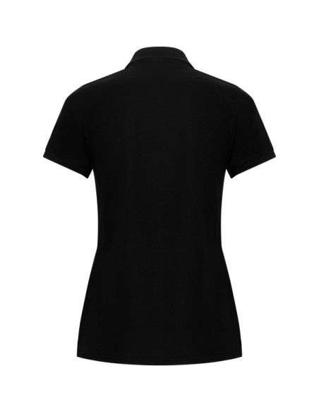 WOMEN'S short-sleeved polo shirt 60% cotton 40% Polyester piqué knit 190g/m² - PEGASO WOMAN PREMIUM ROLY