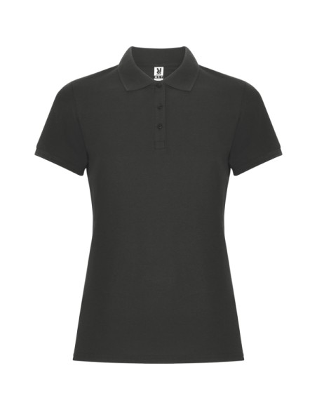 WOMEN'S short-sleeved polo shirt 60% cotton 40% Polyester piqué knit 190g/m² - PEGASO WOMAN PREMIUM ROLY