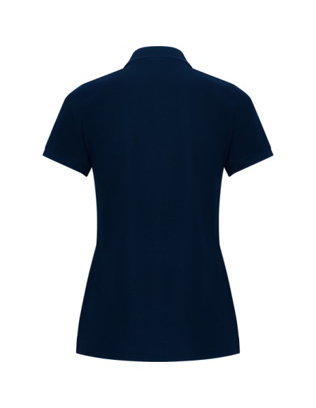 WOMEN'S short-sleeved polo shirt 60% cotton 40% Polyester piqué knit 190g/m² - PEGASO WOMAN PREMIUM ROLY