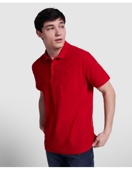 Polo màniga curta amb butxaca 60% Cotó / 40% Polièster piqué 190g/m² ADULT - CENTAURE PREMIUM ROLY