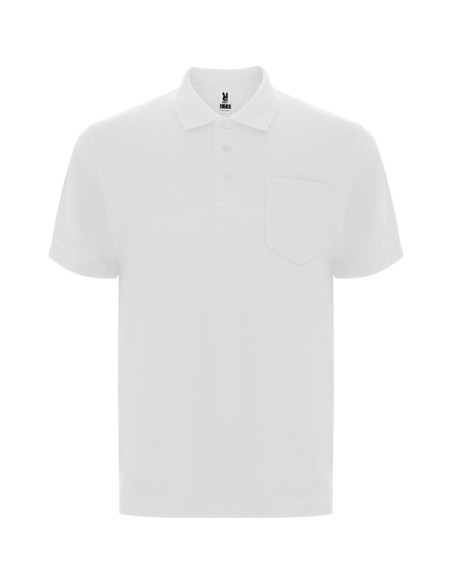 Polo manga corta con bolsillo 60% Algodón / 40% Poliéster piqué 190g/m² ADULTO - CENTAURO PREMIUM ROLY
