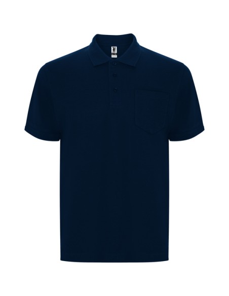 Polo manga corta con bolsillo 60% Algodón / 40% Poliéster piqué 190g/m² ADULTO - CENTAURO PREMIUM ROLY