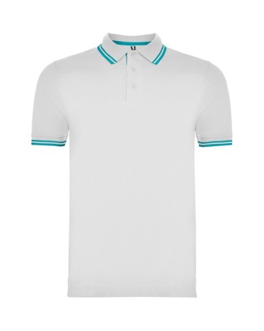 Polo bicolor de manga corta 100%... Polo bicolor de manga corta 100%...