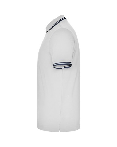 Two-tone short-sleeved polo shirt... Two-tone short-sleeved polo shirt...