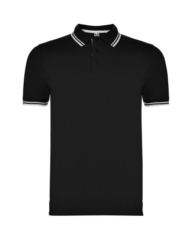 Two-tone short-sleeved polo shirt... Two-tone short-sleeved polo shirt...