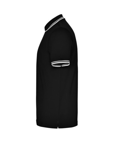 Two-tone short-sleeved polo shirt... Two-tone short-sleeved polo shirt...