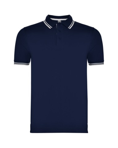 Two-tone short-sleeved polo shirt... Two-tone short-sleeved polo shirt...