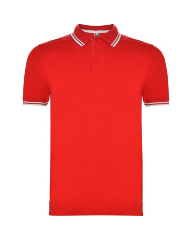 Two-tone short-sleeved polo shirt... Two-tone short-sleeved polo shirt...