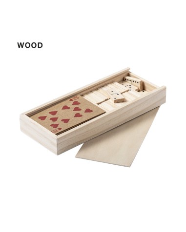 Set de Juegos con dominó y baraja de... Set de Juegos con dominó y baraja de...