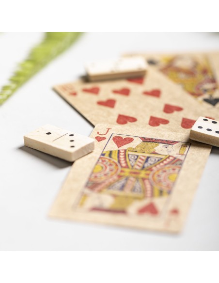 Set de Juegos con dominó y baraja de cartas francesa - Halin