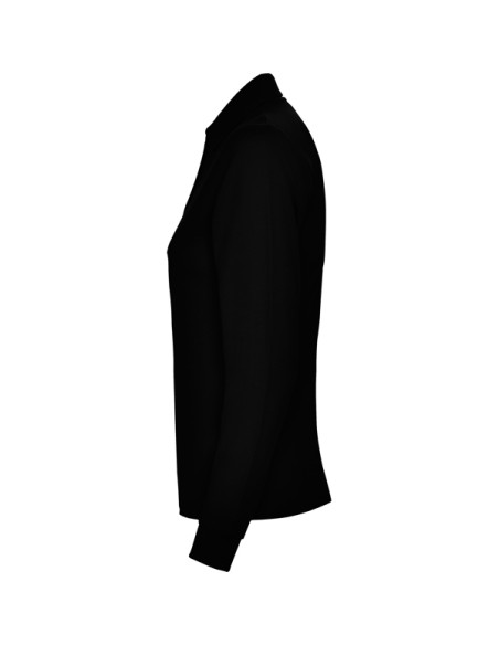 WOMEN'S LONG SLEEVE POLO 100% Cotton piqué knit 220g/m² ADULT - ESTRELLA WOMAN L/S ROLY