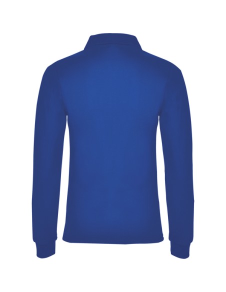 WOMEN'S LONG SLEEVE POLO 100% Cotton piqué knit 220g/m² ADULT - ESTRELLA WOMAN L/S ROLY