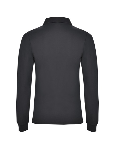 WOMEN'S LONG SLEEVE POLO 100% Cotton piqué knit 220g/m² ADULT - ESTRELLA WOMAN L/S ROLY