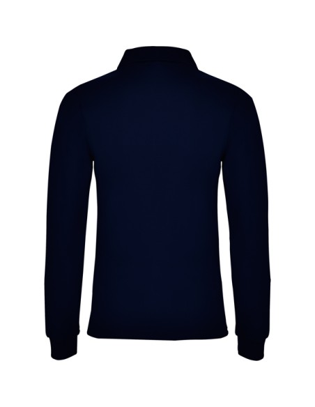 WOMEN'S LONG SLEEVE POLO 100% Cotton piqué knit 220g/m² ADULT - ESTRELLA WOMAN L/S ROLY