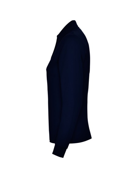 WOMEN'S LONG SLEEVE POLO 100% Cotton piqué knit 220g/m² ADULT - ESTRELLA WOMAN L/S ROLY