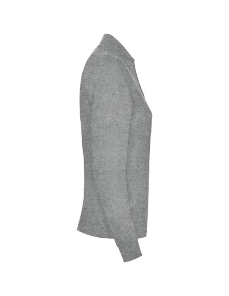 WOMEN'S LONG SLEEVE POLO 100% Cotton piqué knit 220g/m² ADULT - ESTRELLA WOMAN L/S ROLY