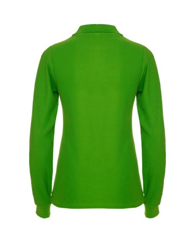 WOMEN'S LONG SLEEVE POLO 100% Cotton... WOMEN'S LONG SLEEVE POLO 100% Cotton...