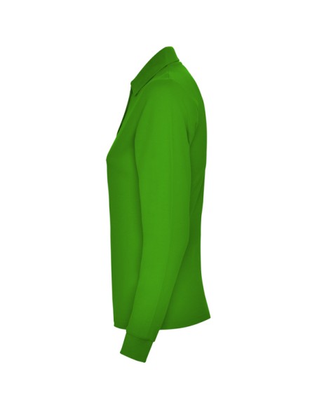 Polo FEMME manches longues 100% Coton maille piqué 220g/m² ADULTE - ESTRELLA FEMME L/S ROLY