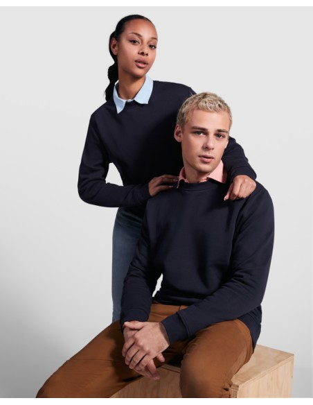 Dessuadora UNISEX coll rodó 100% cotó 320g/m2 ADULT - TELENO ROLY