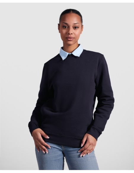 Sudadera UNISEX cuello redondo 100% algodón 320g/m2  ADULTO - TELENO ROLY