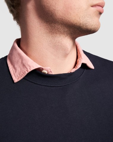 Dessuadora UNISEX coll rodó 100% cotó... Dessuadora UNISEX coll rodó 100% cotó...