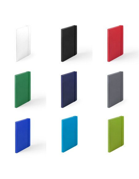 Bloc Notes A5, amb tapes dures de polipell i 100 fulles a ratlles - Ciluxin