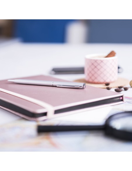 Bloc de Notes A5 amb tapes metal·litzades i 80 fulles blanques - Bodley