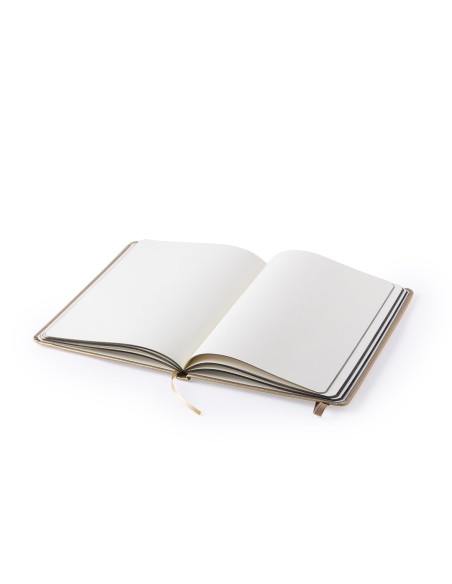 A5 Notepad with metal covers and 80 white sheets - Bodley