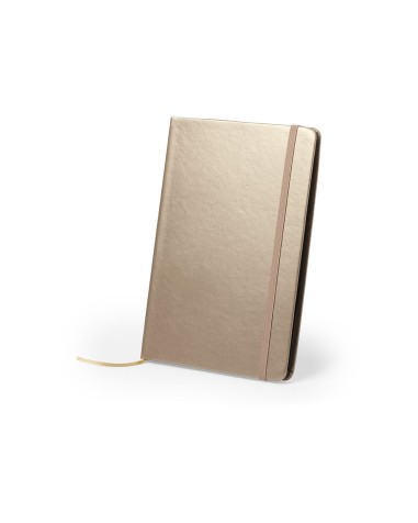 A5 Notepad with metal covers and 80... A5 Notepad with metal covers and 80...