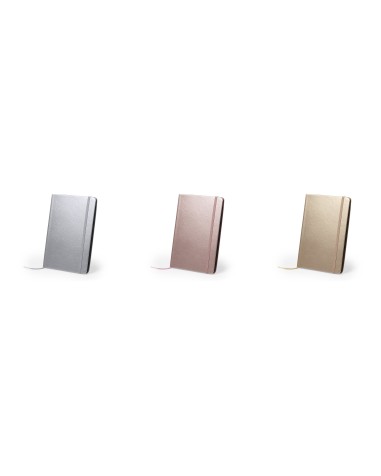 A5 Notepad with metal covers and 80... A5 Notepad with metal covers and 80...