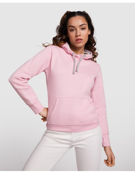 Sudadera MUJER con capucha 50%Algodón 50%poliéster felpa 280g/m2 - URBAN WOMAN ROLY