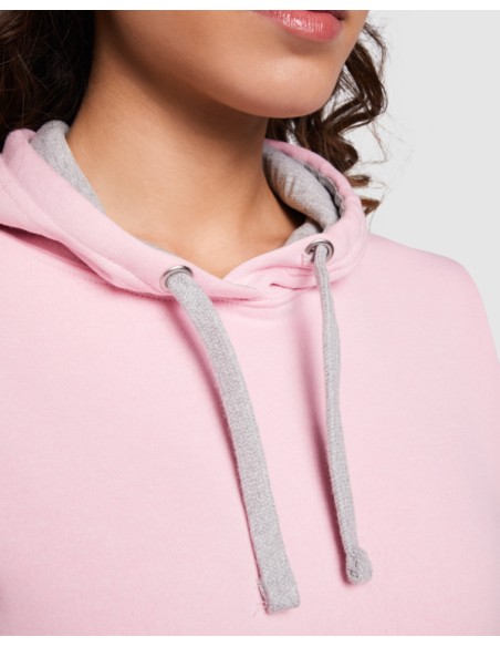 Sudadera MUJER con capucha 50%Algodón 50%poliéster felpa 280g/m2 - URBAN WOMAN ROLY
