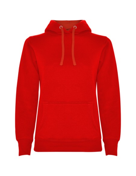 Sweat FEMME à capuche 50 %Algod 50 %poli peluche 280g/m2 - URBAN WOMAN ROLY