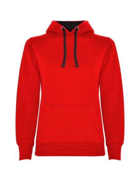 Sudadera MUJER con capucha 50%Algodón 50%poliéster felpa 280g/m2 - URBAN WOMAN ROLY
