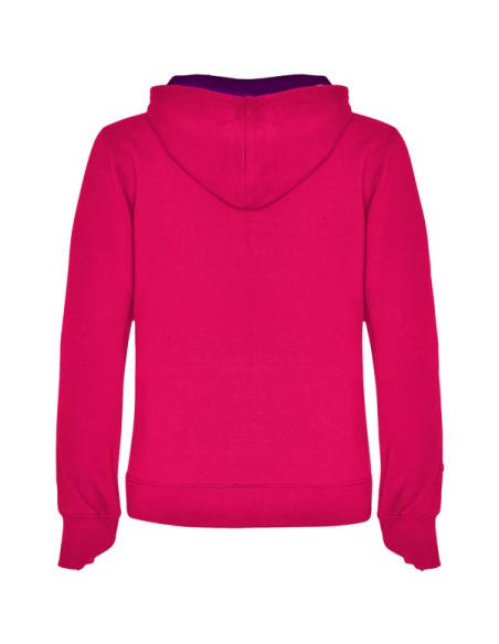 Sweat FEMME à capuche 50 %Algod 50 %poli peluche 280g/m2 - URBAN WOMAN ROLY
