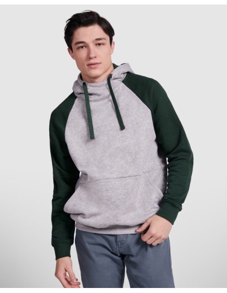 Sudadera capucha 50%Algodón 50%poliéster felpa 280g/m2 ADULTO/JUNIOR - BADET ROLY