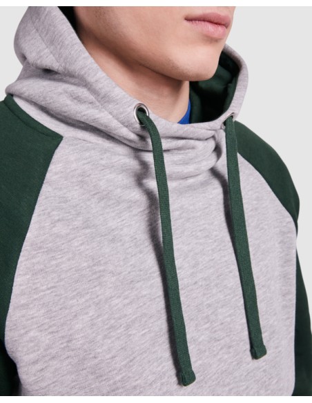 Sudadera capucha 50%Algodón 50%poliéster felpa 280g/m2 ADULTO/JUNIOR - BADET ROLY