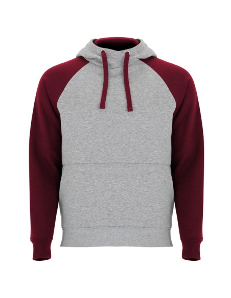 Sweat à capuche 50 %Algod 50 %poli peluche 280g/m2 ADULTE/JUNIOR - BADET ROLY