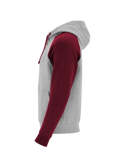 Sweat à capuche 50 %Algod 50 %poli peluche 280g/m2 ADULTE/JUNIOR - BADET ROLY