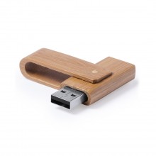 Memòria USB fusta bambú personalitzat 16GB (sense mínim) - HAIDAM