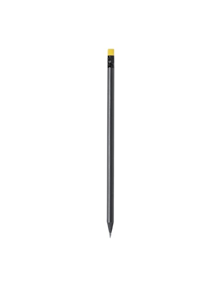 Black wooden pencil and colored eraser - Crespok