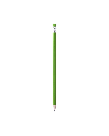 Wooden pencil with colored eraser -... Wooden pencil with colored eraser -...