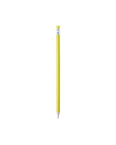 Wooden pencil with colored eraser -... Wooden pencil with colored eraser -...