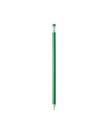 Wooden pencil with colored eraser -... Wooden pencil with colored eraser -...