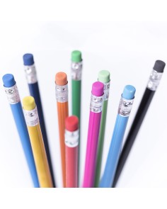 Wooden pencil with colored... 2